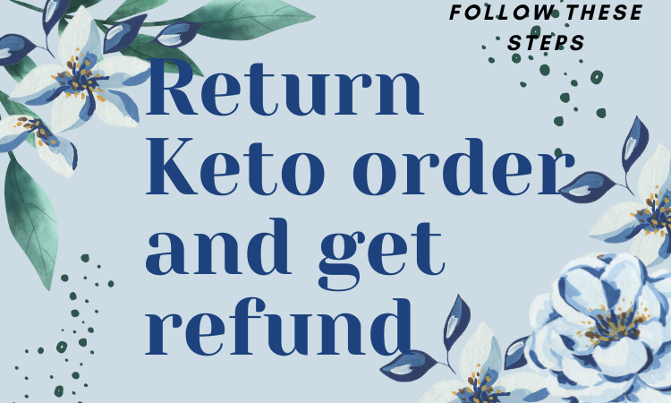 How to cancel keto pills order